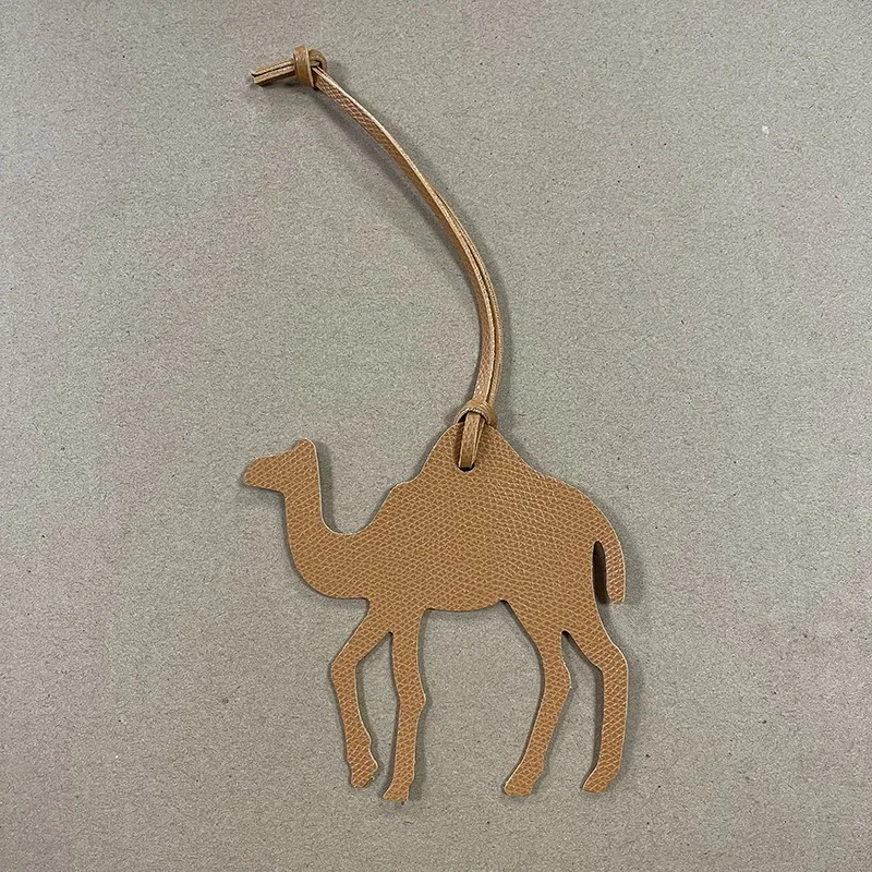 pendentif chameau personnalisé en cuir pu pour femme, carte d'arabie saoudite, date, palmier, porte-clés, sac à dos, breloques