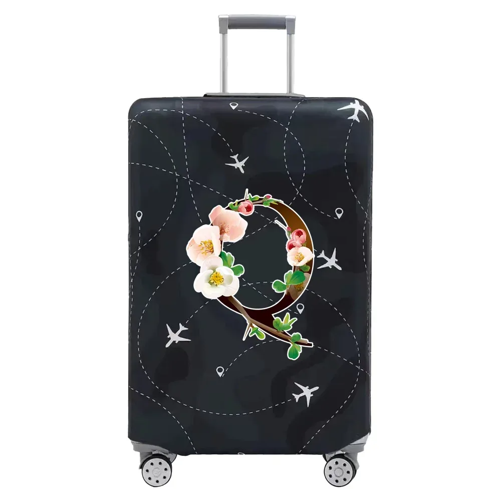 housse de protection pour bagages, accessoires de voyage, anti-poussière et résistante à l'usure, série letter, 18-32 pouces