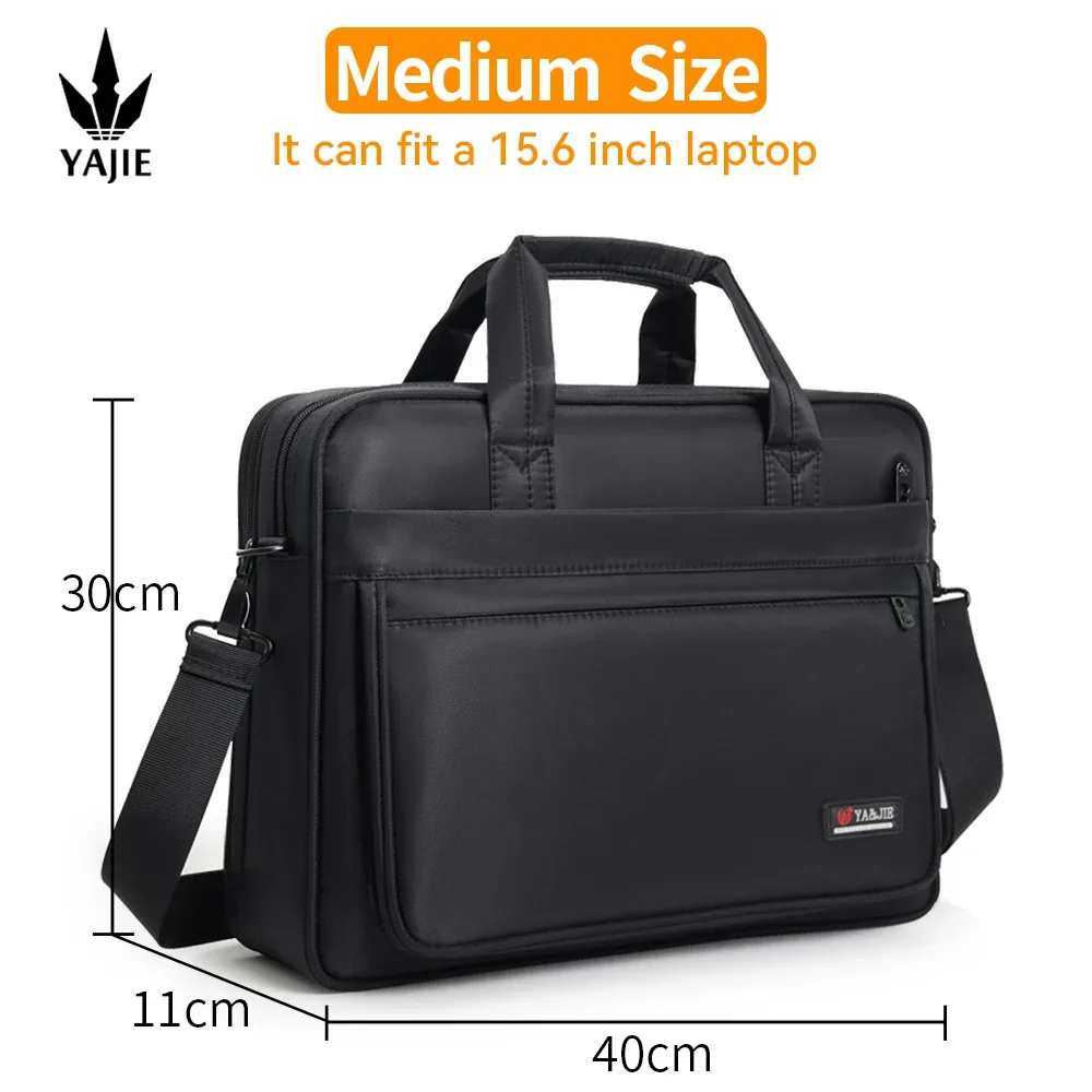 grand sac fourre-tout en toile pour ordinateur portable pour homme, étuis à bombes, sac d'ordinateur, travail, entreprise initiée, bureau, 15.6 ", 17", 14"
