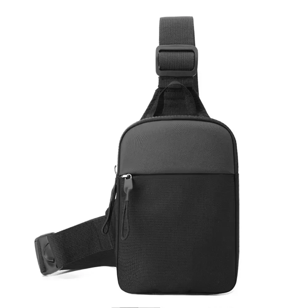 sac de poitrine pour hommes, petits sacs à bandoulière en toile pour hommes, mini écharpe en tissu, sac à main de sport pour téléphone croisé