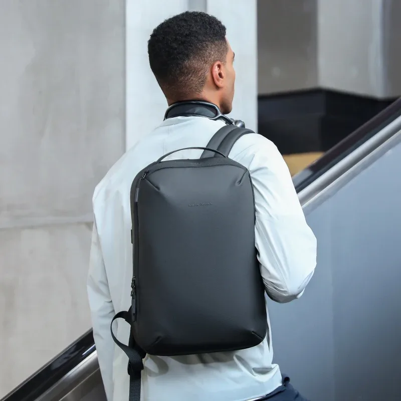 sac à dos pour ordinateur portable ultra-léger mark ryden, tissu oxford hydrofuge avec poche arrière antivol