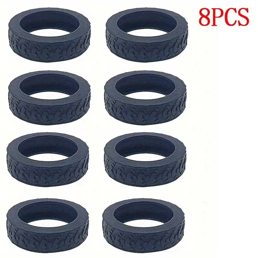 protecteur de roues de bagages en silicone, 8 pièces, roulettes, chaussures, valise de voyage, réduit le bruit, accessoires de couverture de protection