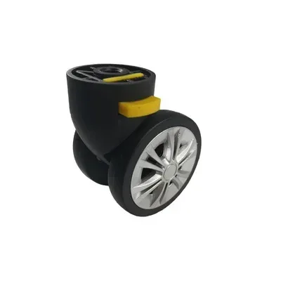 poignée enfichable avec roue amovible, table de déséclair, roues universelles parfaites, accessoires de valise, poulie de remplacement de bagage, pièces de réparation