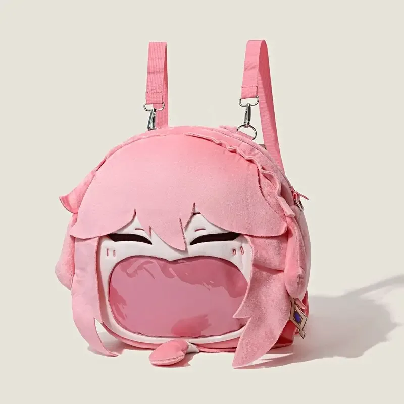 genshin impact wanderer raiden shogun kaedehara kazuha dessin animé itabag anime sac à dos cadeaux de vacances pour amis