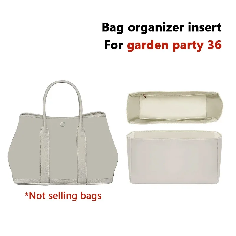 nouvel insert de sac en nylon pour fête de jardin, organisateur de sacs 23 30 36, support de forme, rangement soigné, léger, durable, ajustement parfait
