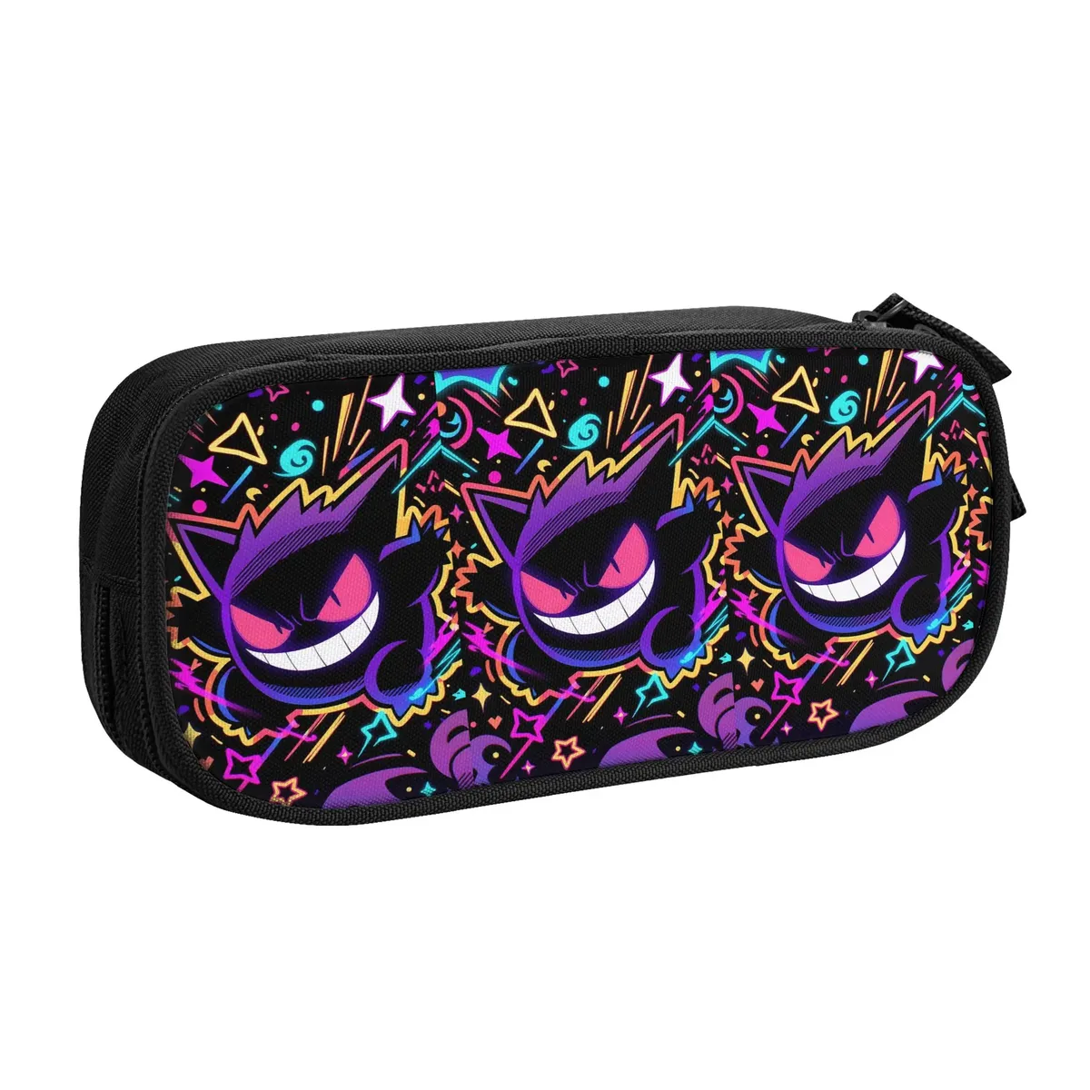 sacs personnalisés de grande capacité pour enfants, trousse à crayons eeveelution pour garçons et filles