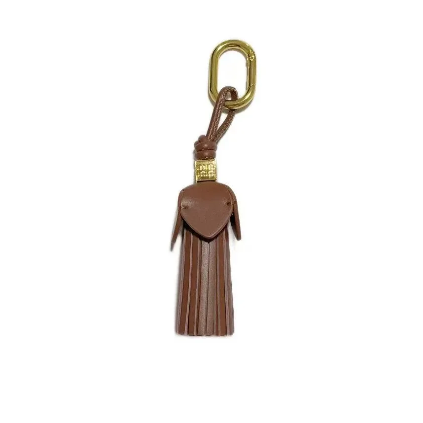 nouveau cuir gland belle fleur pendentif sac charme suspendu décoration ornement pour sac à main design sac à dos voiture sac à main porte-clés