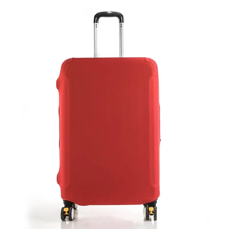 housse de protection pour bagages en tissu extensible, étui anti-poussière pour bagages, adapté à une valise de 18 à 28 pouces, organisateur de voyage