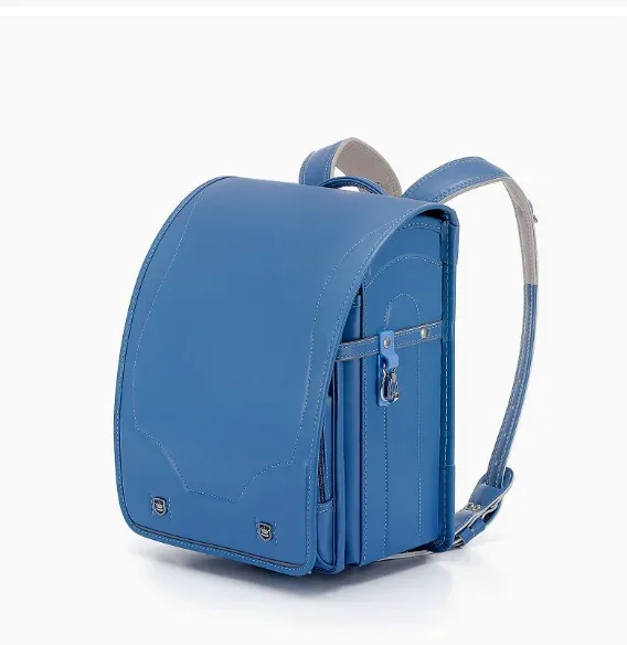 sac randoseru en cuir pu de style japonais pour enfants, sac à dos d'école primaire pour garçons et filles, sac à dos avec soutien de la colonne vertébrale