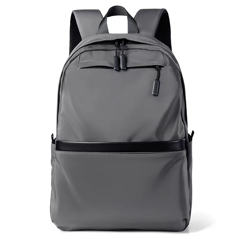 rilidépensé-sac à dos d'affaires pour homme, sac d'ordinateur de grande capacité, sac à dos de voyage simple, sac à dos universitaire décontracté