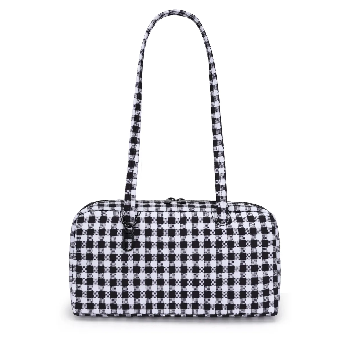 sac fourre-tout en nylon, sac à bandoulière pour femme avec clip porte-clés, sac à main léger à fermeture éclair, idéal pour le travail quotidien, les voyages, la gym, cadeau pour maman