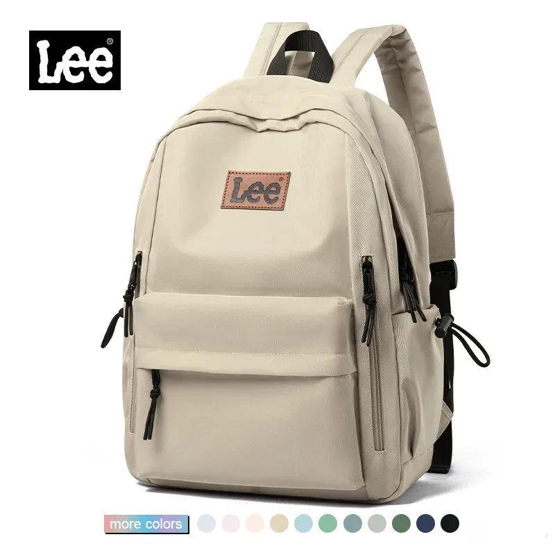 lee léger 16 pouces sac à dos pour ordinateur portable femmes homme oxford moyen lycée sac grande capacité adolescent collège étudiant cartable