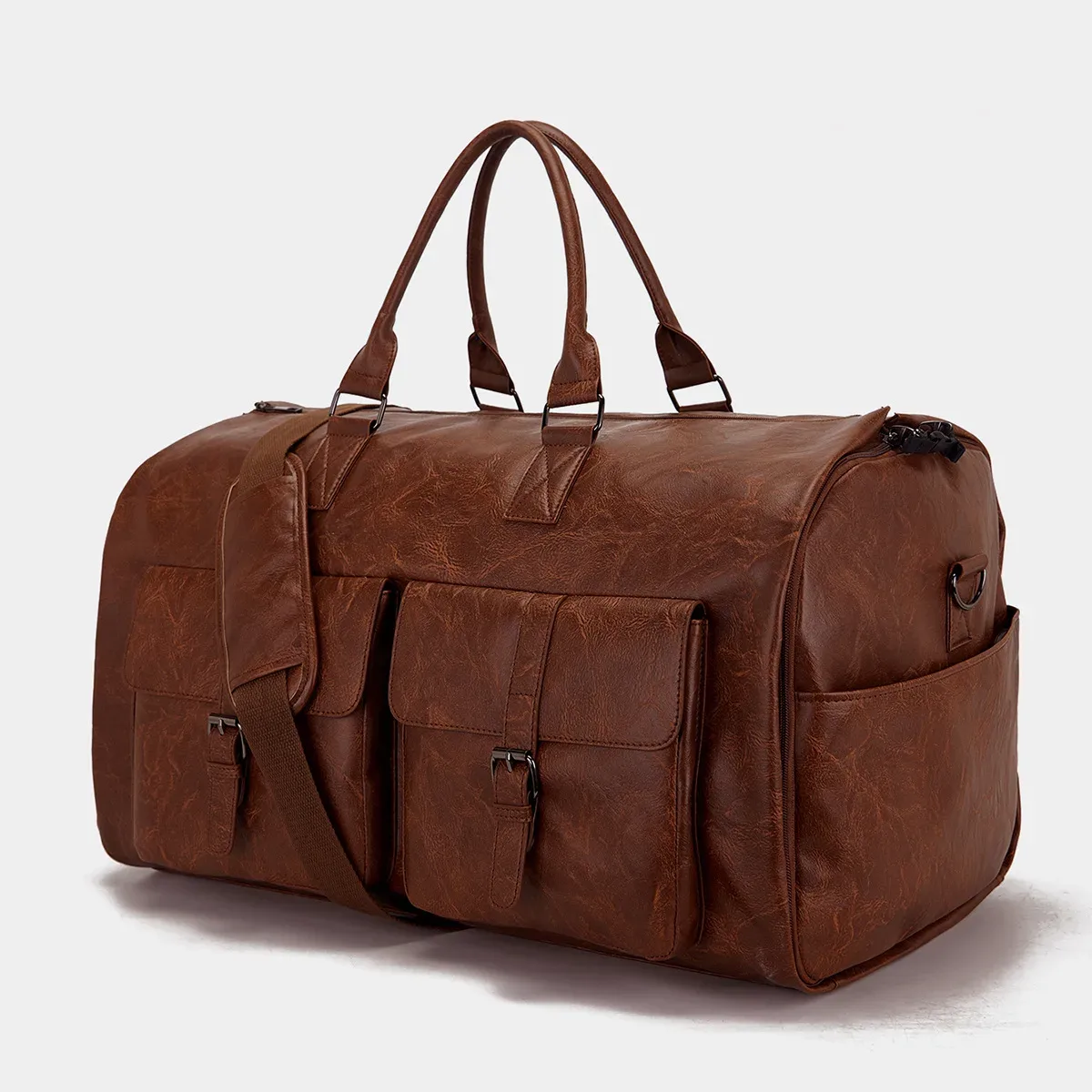 xmessun nouveau sac de rangement pliant tendance pour costume, sac de voyage grande capacité pour femmes et hommes, sac à main de créateur, sac de sport ins