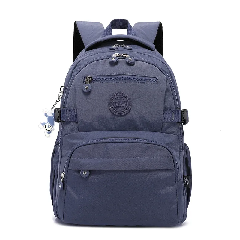 sac à dos de voyage de luxe pour femmes et adolescents, élégant, pour bara mochila, grand sac d'école imperméable pour garçons