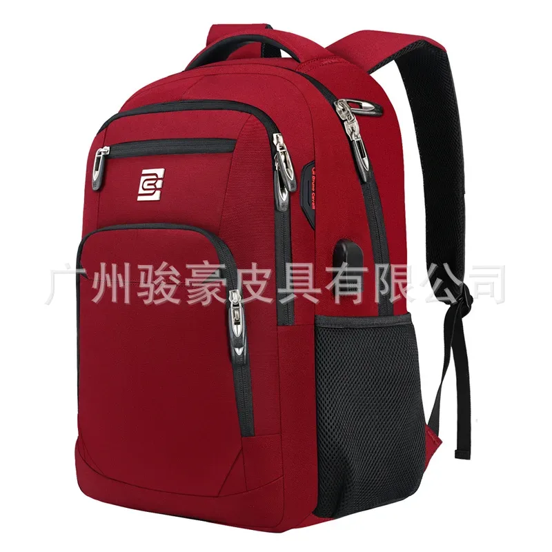 sac à dos antivol pour ordinateur portable 15.6 pouces, pour voyage d'affaires, avec port de chargement usb, convient aux femmes et aux hommes