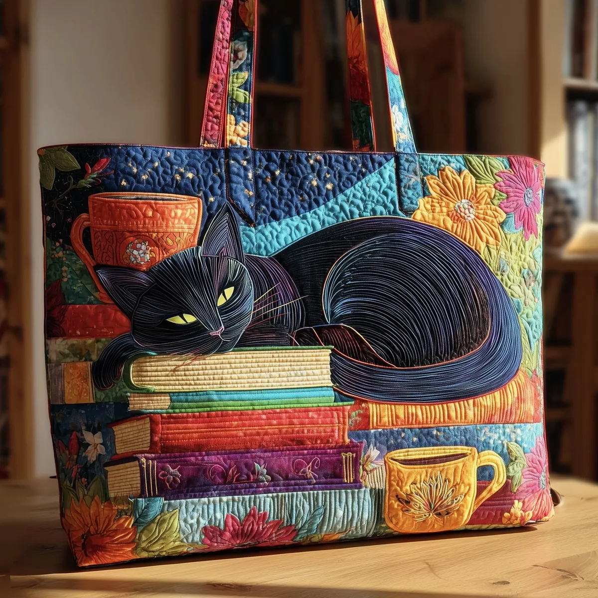  sac fourre-tout matelassé 3d imprimé animaux (chat) pour femme et homme, sac de voyage, sac de week-end extérieur 2026