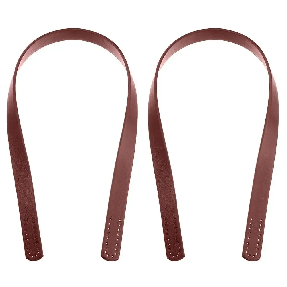 sangle de sac à bandoulière en cuir pu pour femmes et filles, 2 pièces, poignées de remplacement pour sac à main, ceinture, accessoire de sac, fait à la main, 60cm