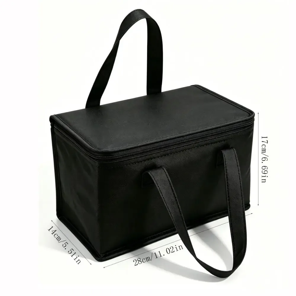 sac isotherme de pique-nique grande capacité, design pliable, isolation thermique, sac de rangement alimentaire, poignée portable, sac de transport pour boissons