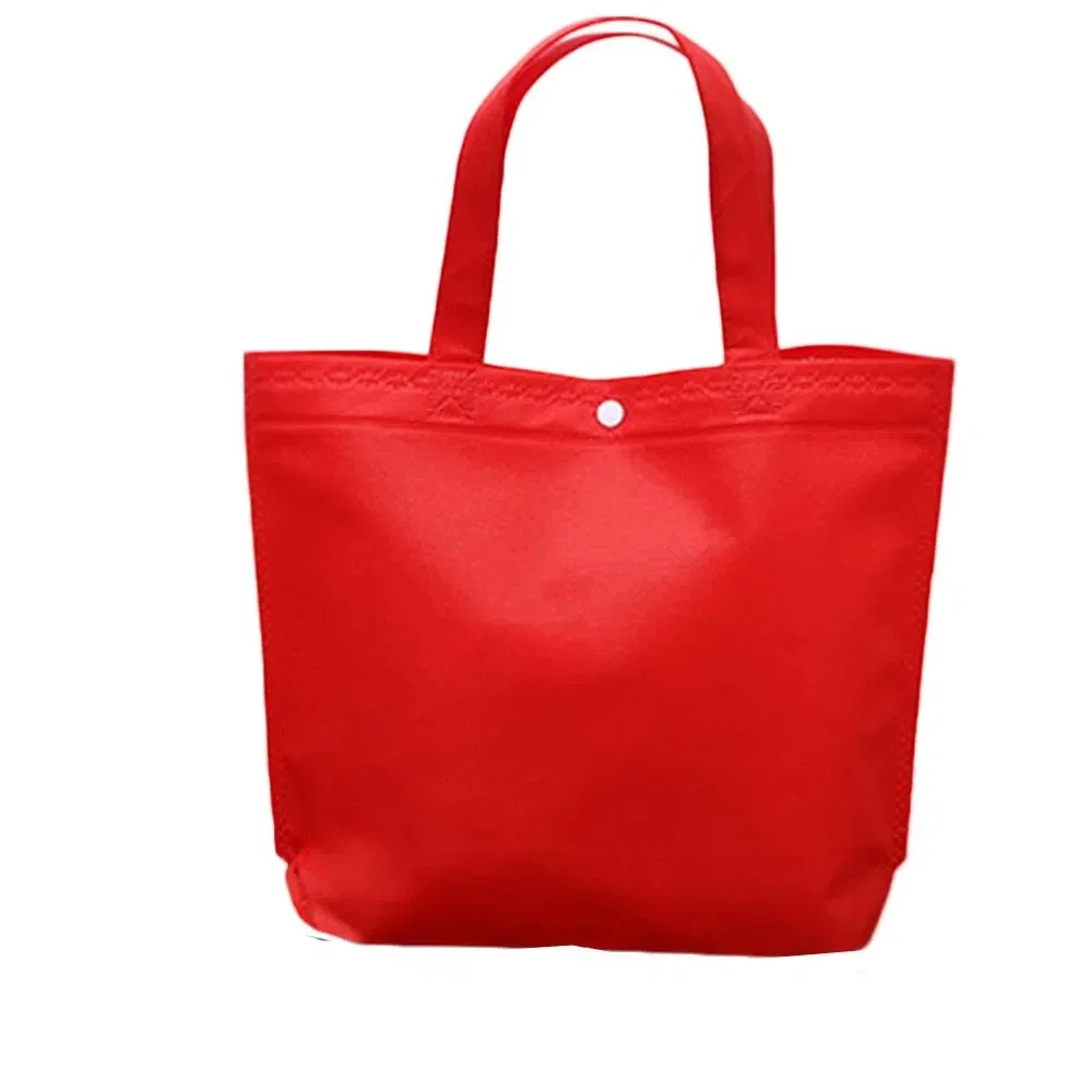 sac fourre-tout en toile non tissée pour femmes, pliable, réutilisable, idéal pour le rangement de cadeaux, les courses et le stockage.
