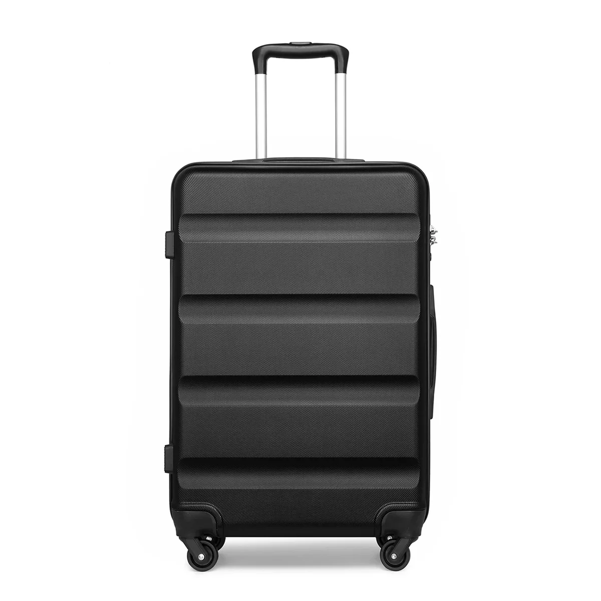 valise kono valise trolley légère et rigide avec 4 roues jumeaux et serrure tsa matériau abs (s m l)