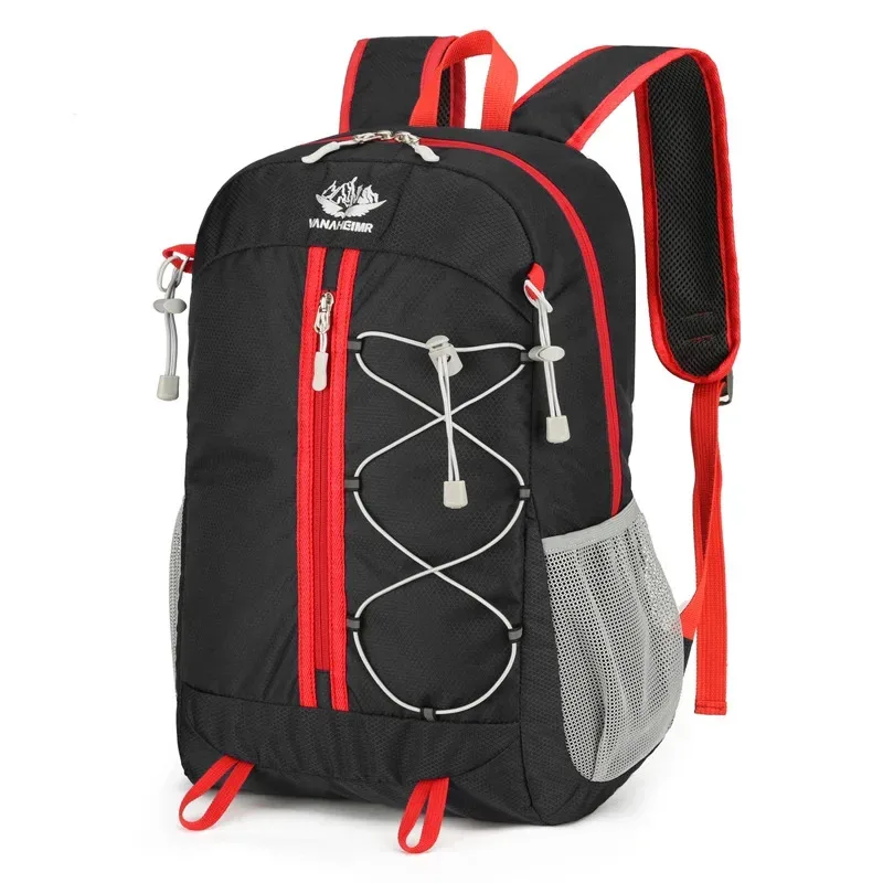 sac à dos de voyage pliant de grande capacité, ultraléger pour sports de plein air avec bretelles respirantes pour voyager et randonnée
