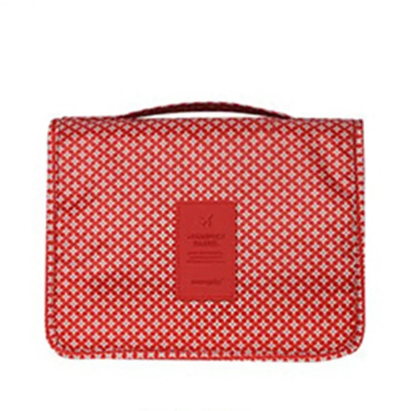 sac de maquillage de haute qualité pour femmes, sac à cosmétiques de voyage, crochet, organisateur de produits de toilette, rangement étanche, sac de lavage suspendu pour salle de bain