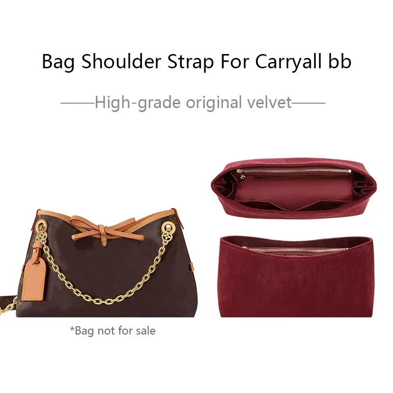 insert organisateur de sac pour carryall bb, insert de sac haut de gamme, rangement léger, support de sac, accessoires anti-déformation