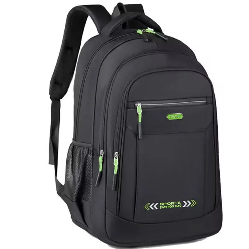 sac à dos de style neutre pour hommes et femmes, idéal pour les voyages et les étudiants en affaires. sac à double bretelles en nylon