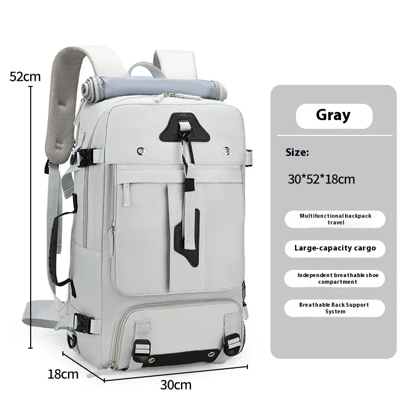 nouveau sac à dos de voyage extensible grande capacité pour hommes, idéal pour l'extérieur, 80 litres