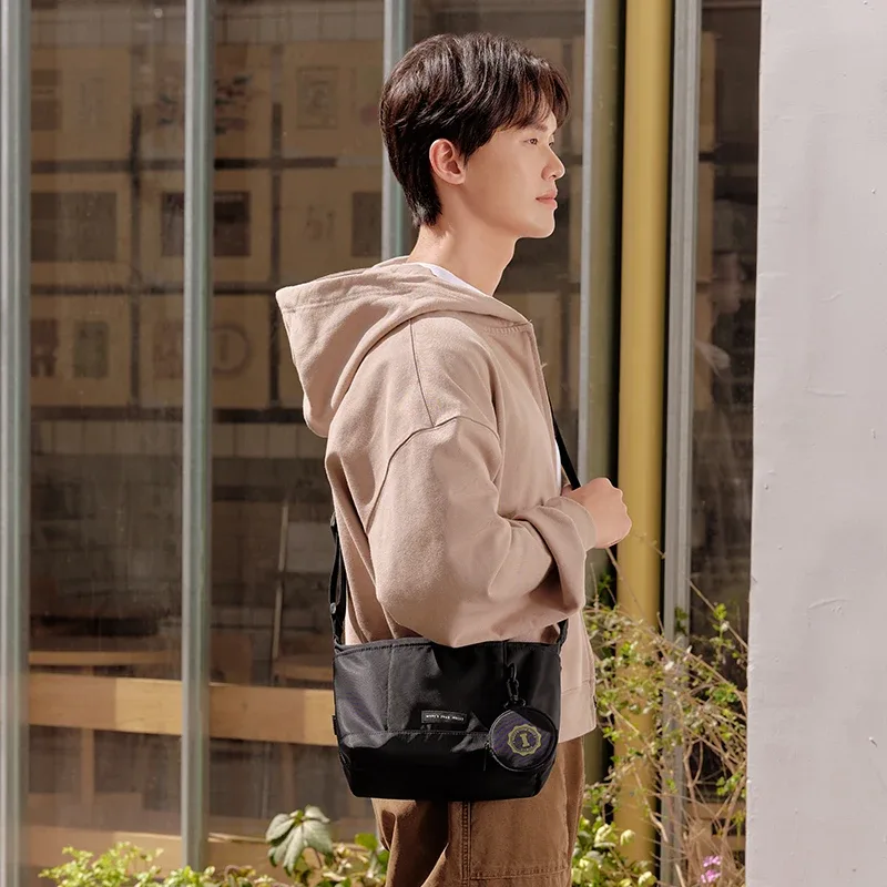 semir-sac à bandoulière pour homme, utilitaire d'extérieur, à la mode, nouvelle collection automne, pour couple, lettre, chimie, grande capacité