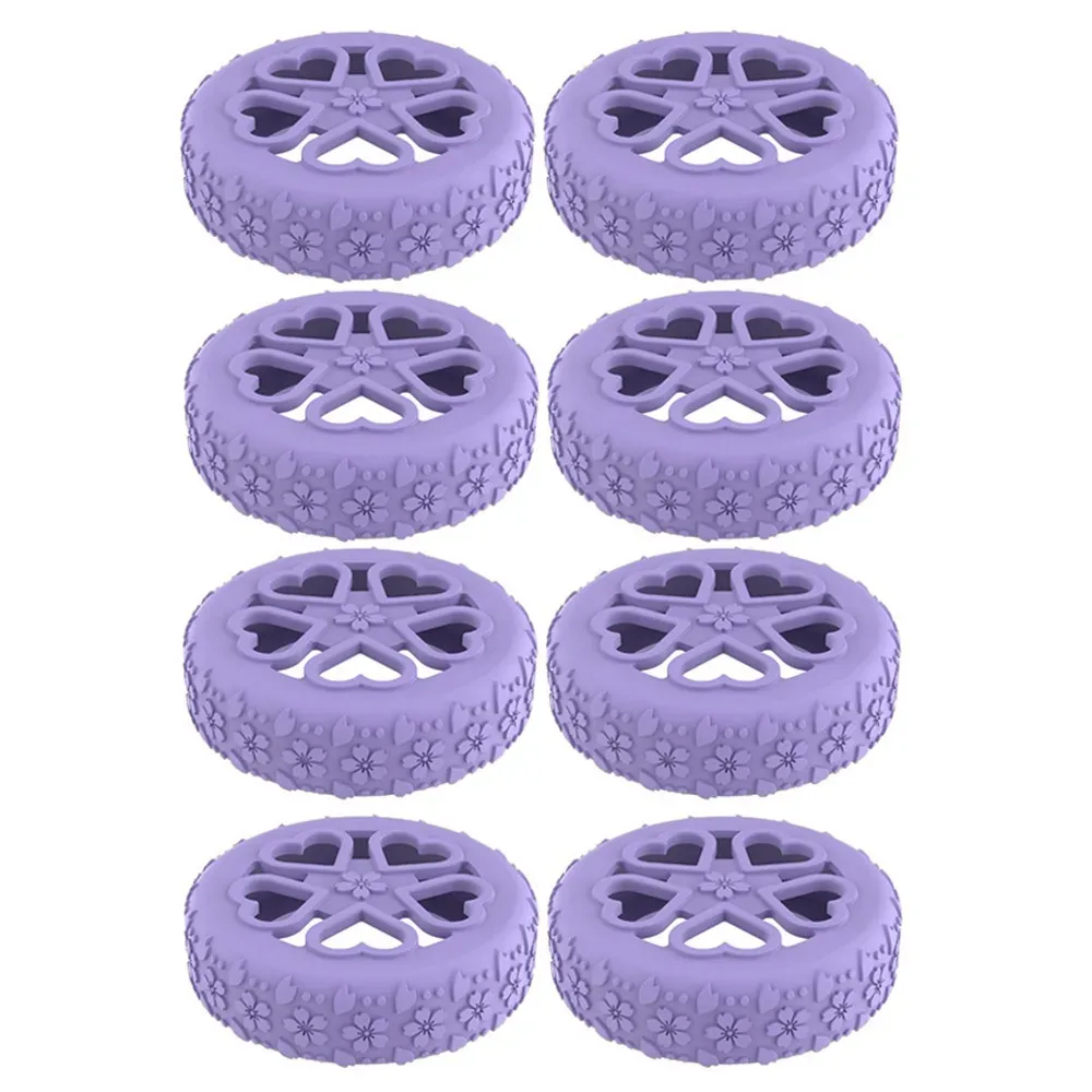 protector wheel covers nylon shock absorbent silent voyage baggage accessories multiple colors easy install