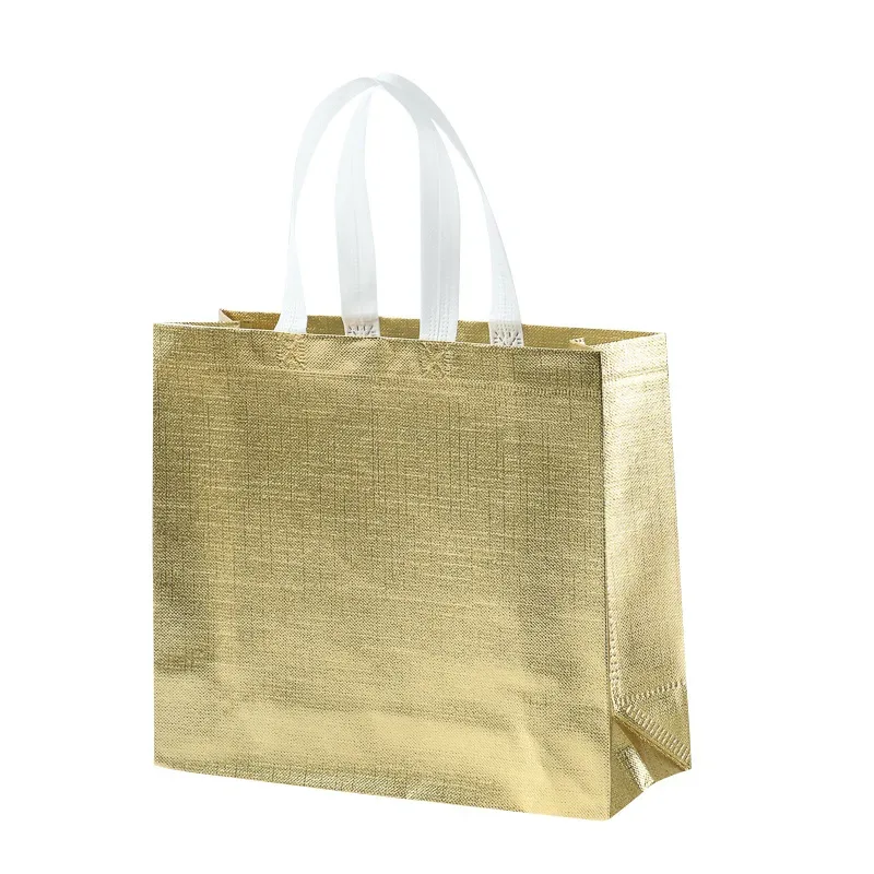 sacs d'épicerie sacs à provisions manipulés sacs fourre-tout brillants pour les fêtes d'anniversaire réunions de famille shopping quotidien