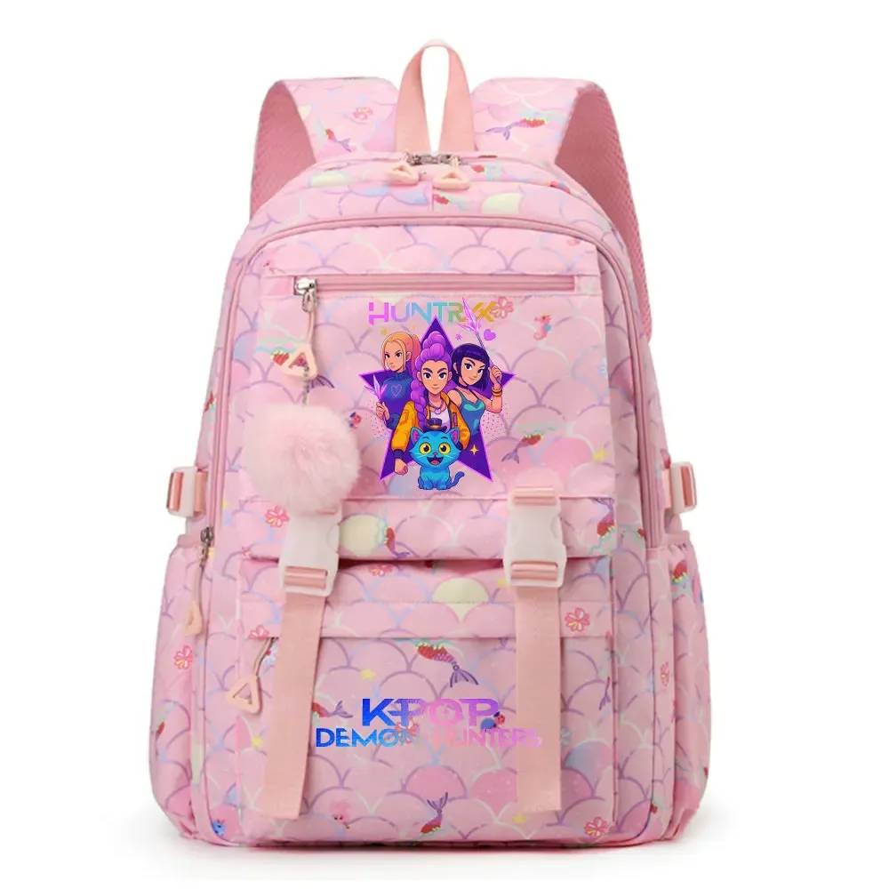 sacs à dos kpop demon hunters, sacs d'école légers pour ordinateur portable, sacs d'école pour adolescentes, sacs d'école pour femmes, filles et enfants