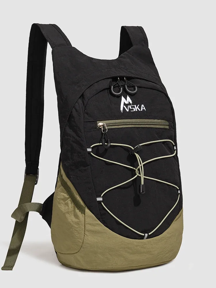 sac à dos de randonnée en plein air, sac à dos léger pliable et hydrofuge à plusieurs poches pour les voyages et les sports