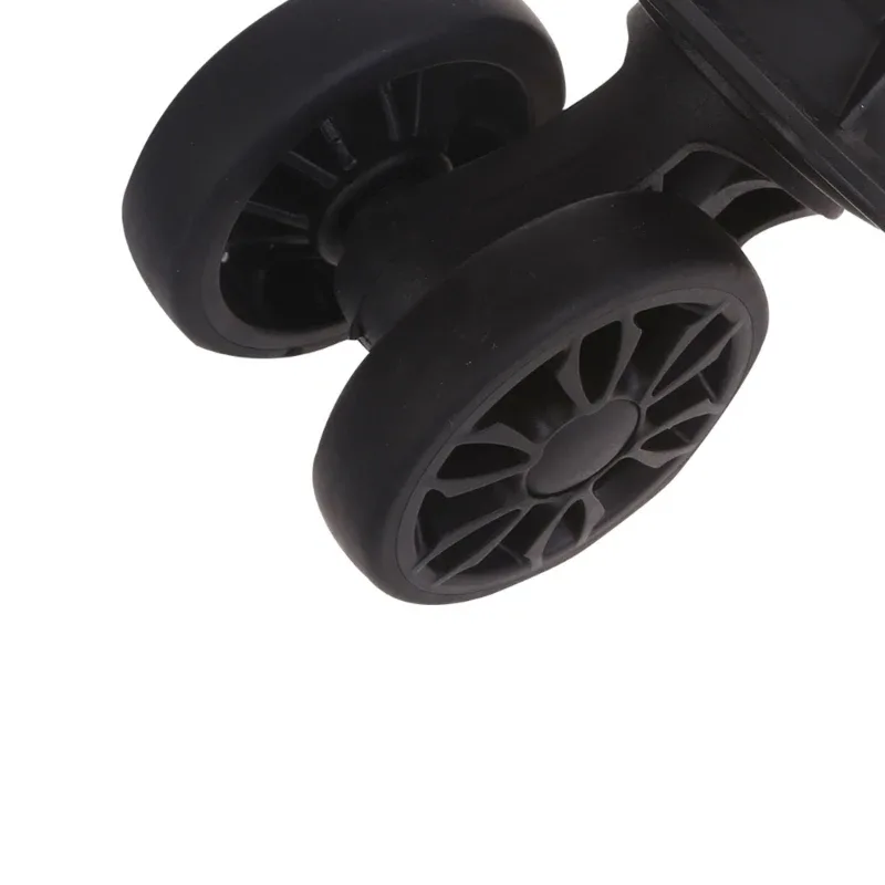 roues remplacement plastique noires valises pivotantes 360 degrés accessoires voyage pièces rechange universelles bagages