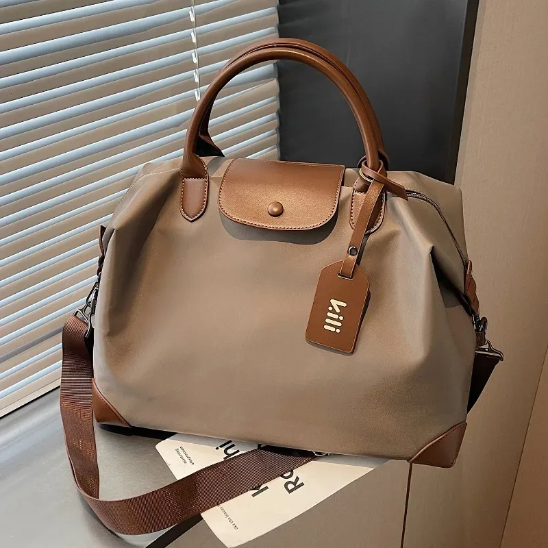 grand sac de voyage avec compartiment sec/humide, idéal pour la gym, le yoga, les week-ends, les séjours d'une nuit, bagage cabine avec compartiment à chaussures, sac à bandoulière