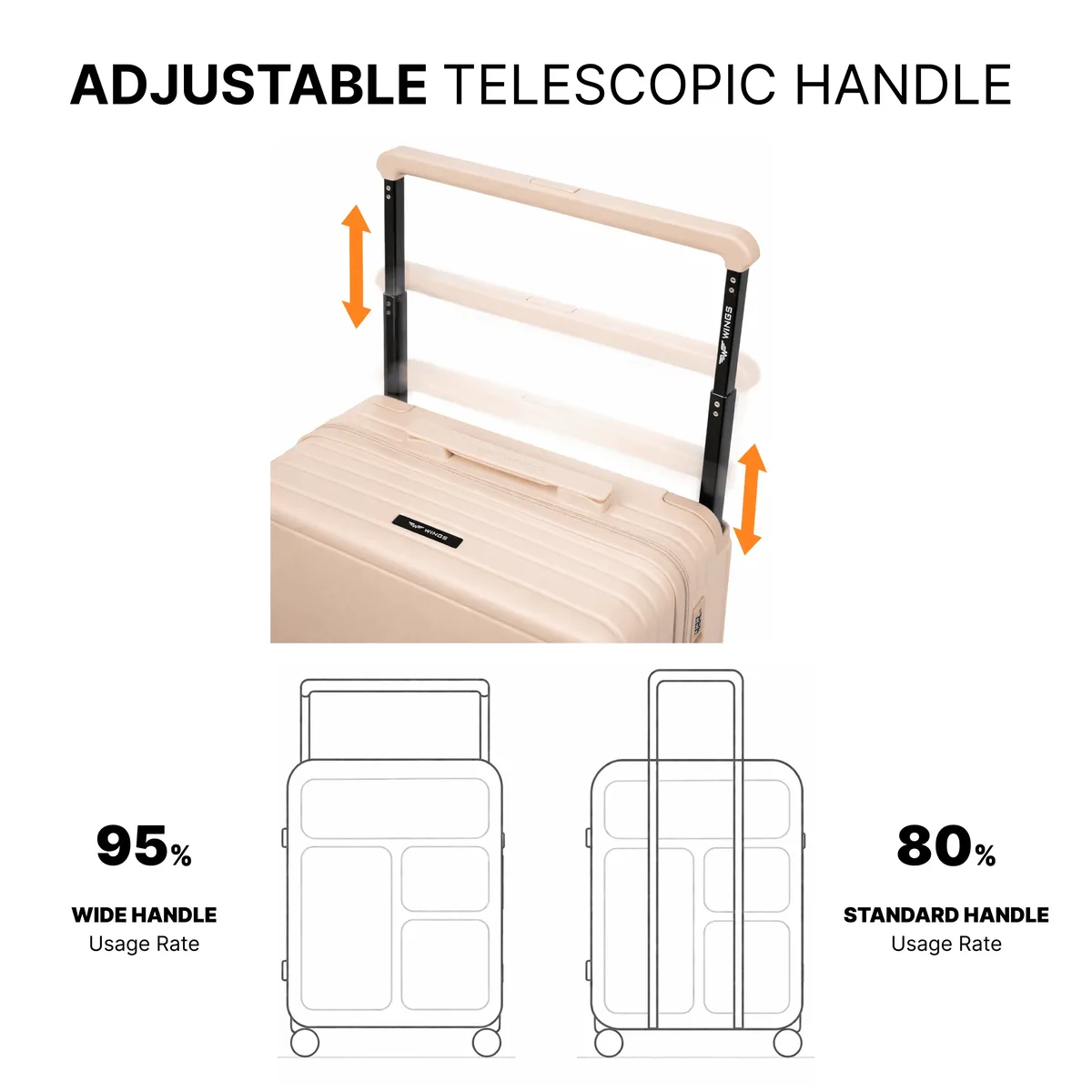 valise xxl grande taille, dimensions environ 75x50x30 cm ou 66x44x26 cm ou cabine 55x40x20 cm / haute qualité, 28 "24" 20 " au choix, en abs + valise cabine, avec serrure à combinaison tsa et roulettes 360° ° roues, hard crug