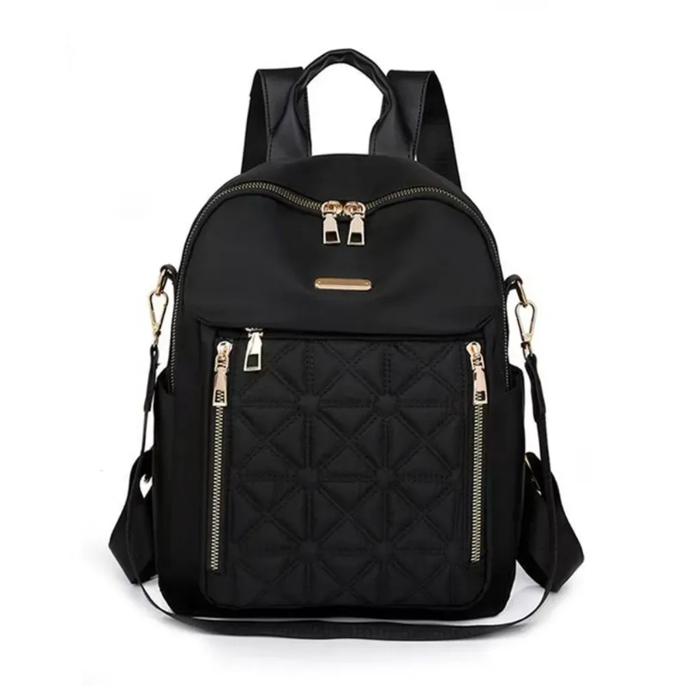 sac à dos en tissu oxford, simple et luxueux, multifonctionnel, couleur unie, sac à bandoulière, petit sac à main, sac à dos rétro