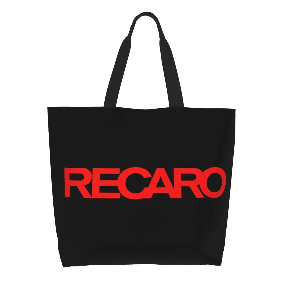 sacs fourre-tout en toile avec logo personnalisé pour femmes, sacs à provisions durables, grande capacité, épicerie