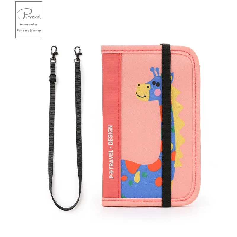 portefeuille de voyage rfid, porte-passeport, organisateur de cartes de crédit, pochette à fermeture éclair, organisateur de documents, accessoires de voyage antivol