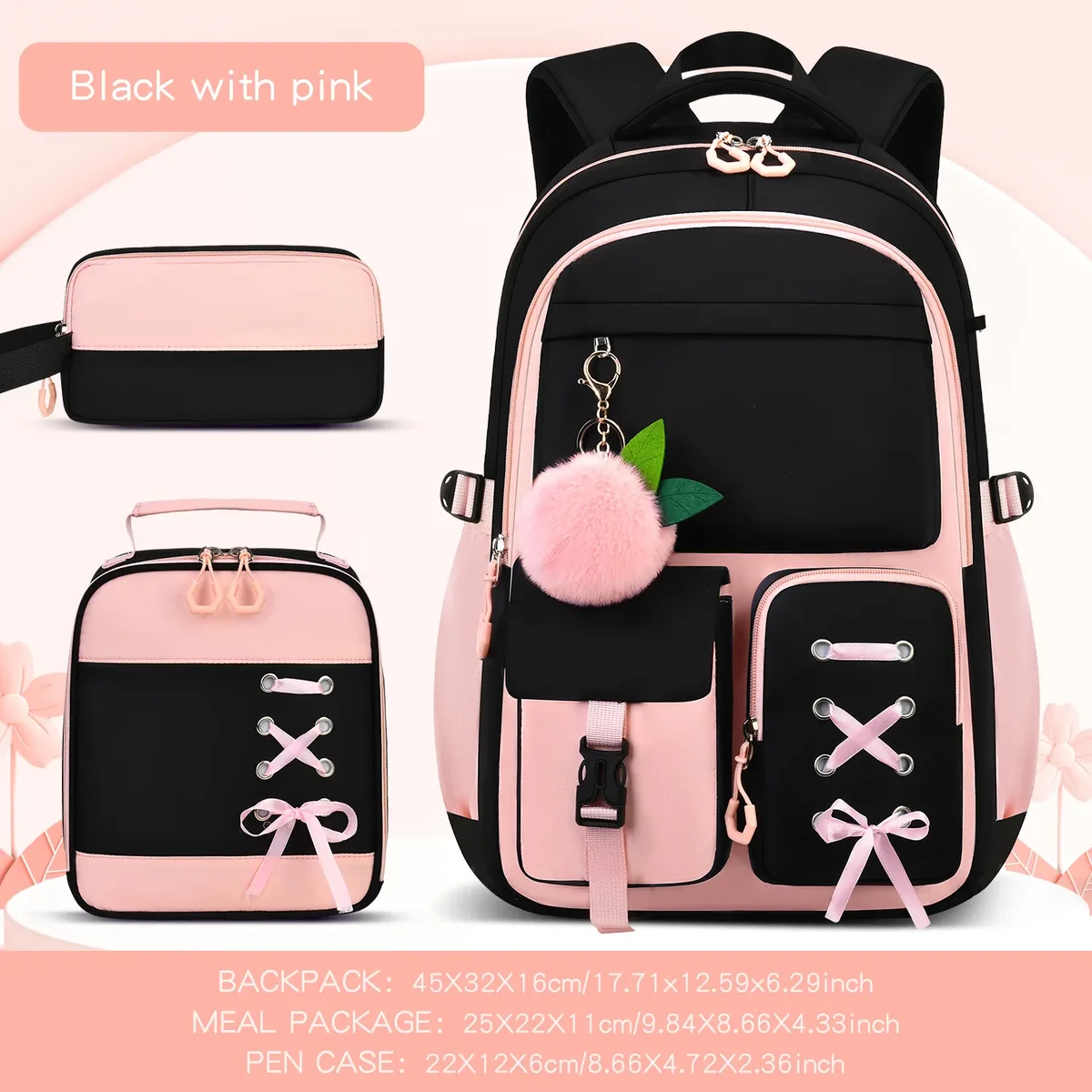 sacs d'école pour filles, cartable kawaii léger pour enfants, sac à dos pour livres, sac à dos de voyage, mochilas, cadeaux