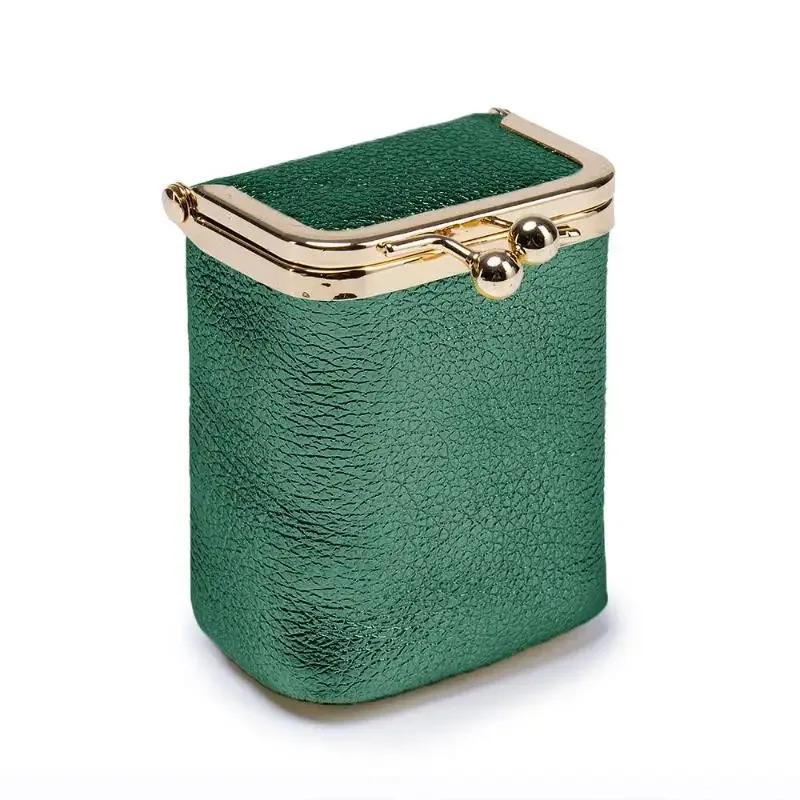 organisateur voyage cuir texturé noir blanc rouge vert bleu marine rose mini pochette accessoires maquillage transport journee voyage