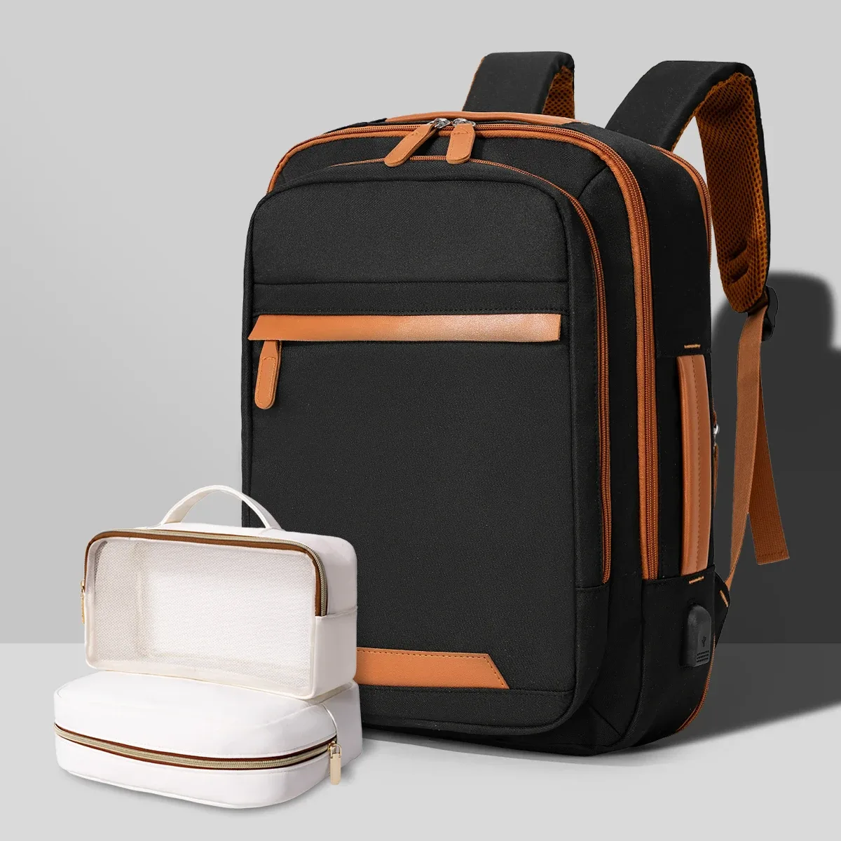sac à dos étanche pour hommes, rechargeable par usb de haute qualité, grand sac à dos pour ordinateur portable, sac d'école unisexe pour jeunes