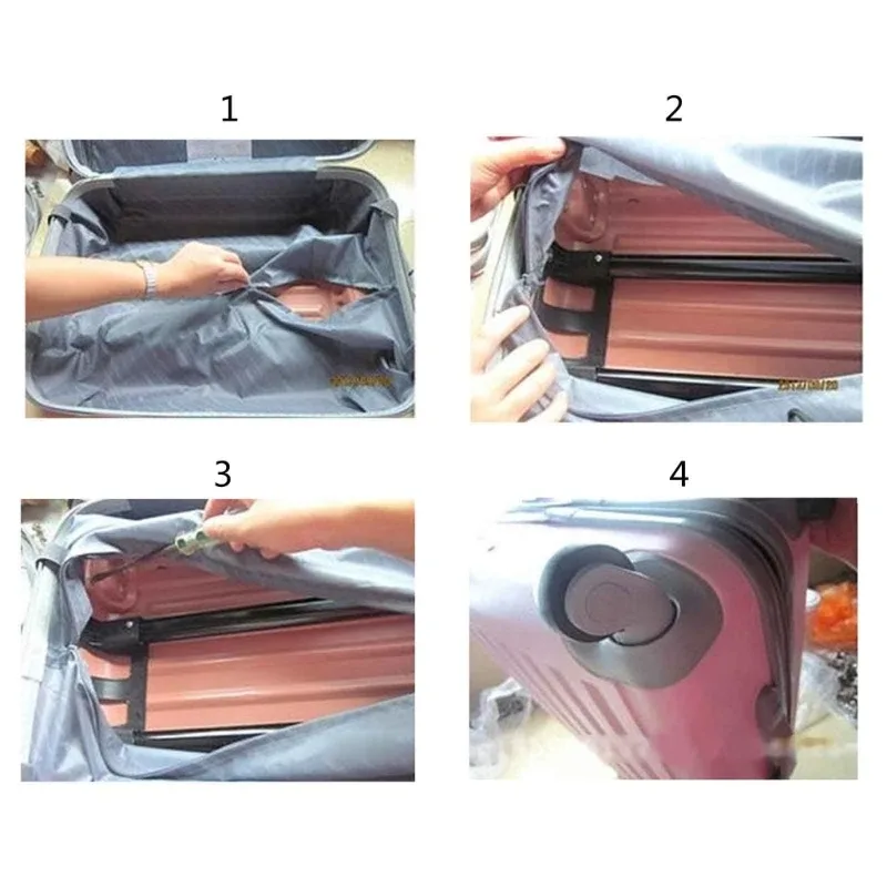 roue plastique noire argentée pivotante haute qualité abs usage voyage sac valise trolley bricolage