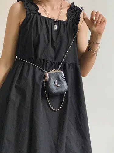 croissant design-mini sac à main trois en un pour femmes, sac à bandoulière, pochette portefeuille, mode pour dames