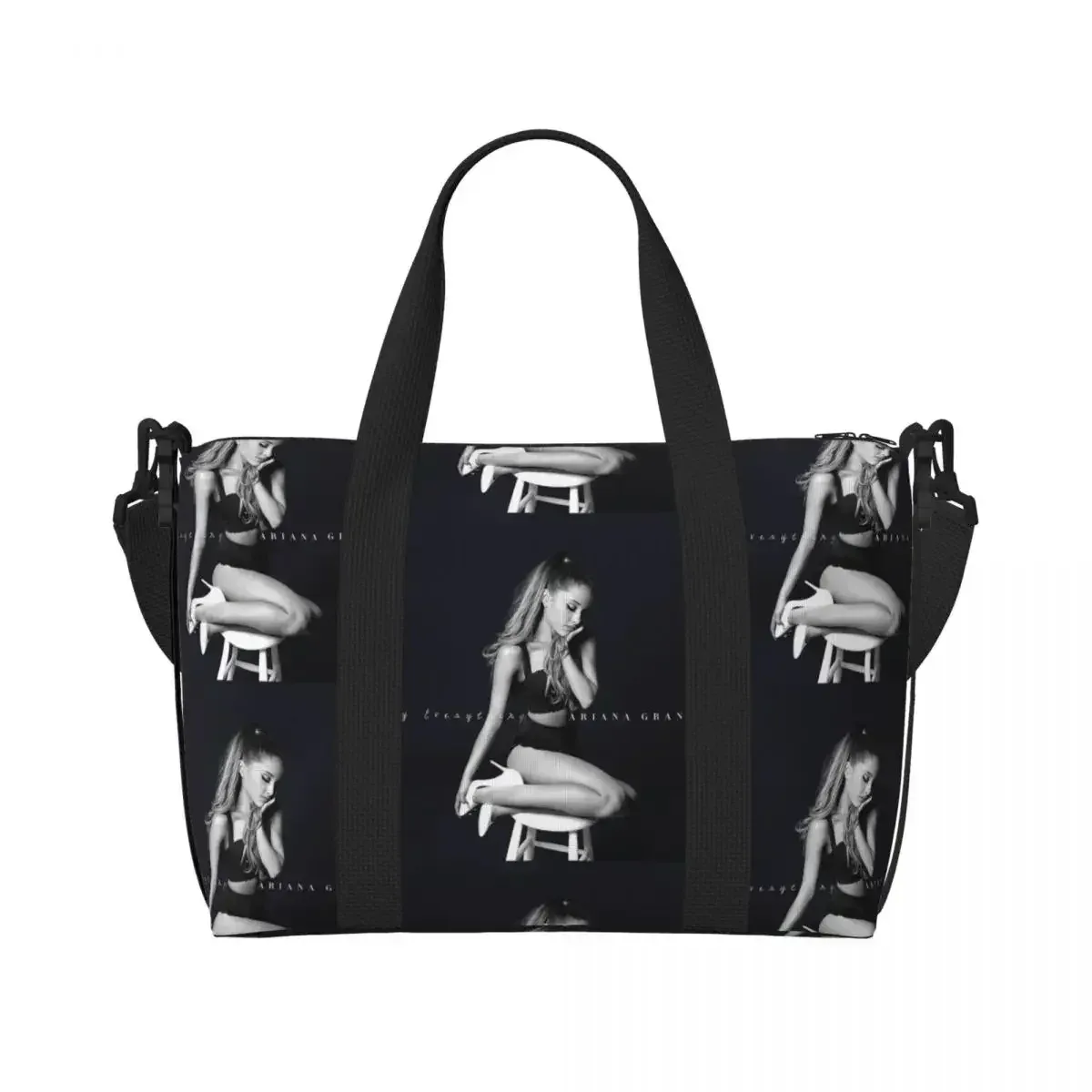 sac de voyage plage eternal sunshine, sac fourre-tout, sac de sport, sac de yoga, sac de shopping, sac à bandoulière pour femme, inspiré de l'album positions rewind d'ariana grande