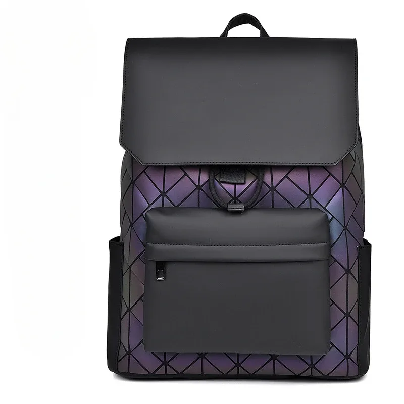 ChimBrand-Sac à dos Rhombus Casting Laser pour homme, sac d'école étudiant, grande capacité, sac d'ordinateur CommPiedmont