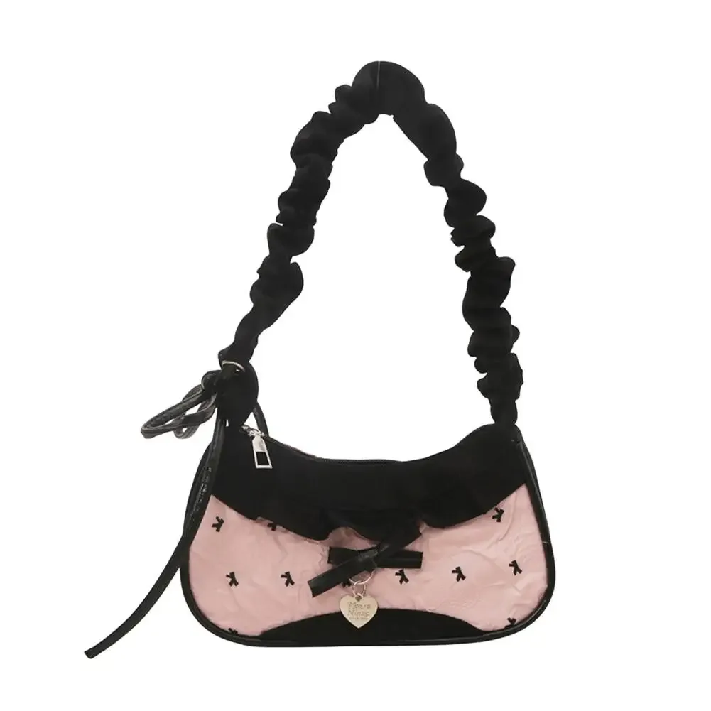 mini sacs à main fashion grid avec bandoulière réglable, sac de transport coréen, sac à bandoulière, sac porté épaule, pochette sous le bras