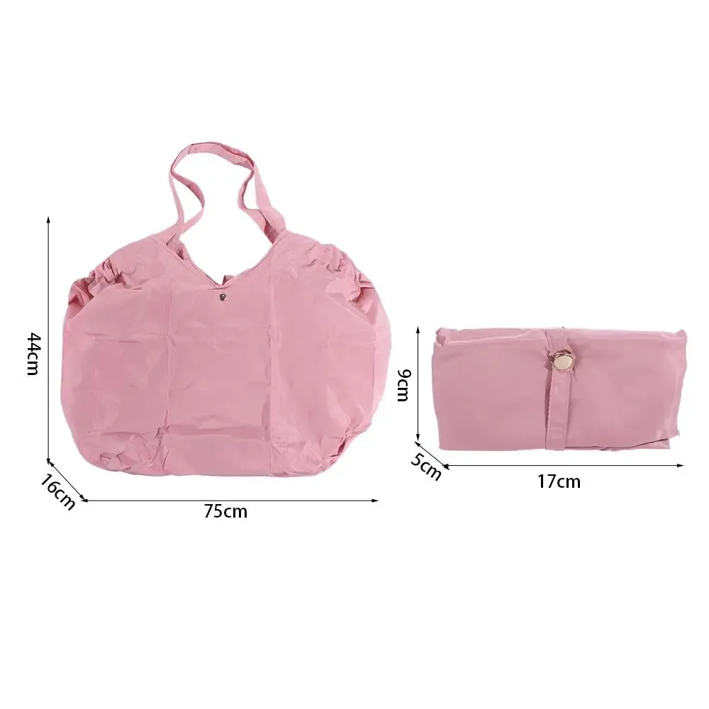sac à main pliable, sac de shopping de grande capacité, sac à bandoulière pliable, sac écologique portable, sac de rangement écologique pour femmes