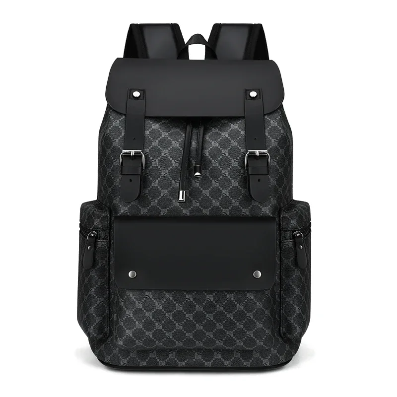 sac à dos à imprimé floral pour hommes, design de marque de luxe, sac à dos de voyage de grande capacité, sacs pour ordinateur portable à la mode, cartable 백팩
